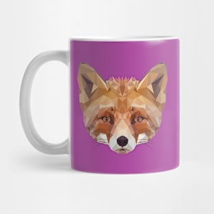 Fox Low Poly Art Mug